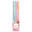Sarasa Clip Gel Pens 0.5mm - MILK Set of 3