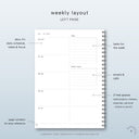 2025 LUMINARY Weekdays Planner