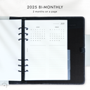 2025 Bi-Monthly Planner