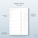 2025 WELLNESS Weekly Planner