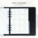 2025 Calendar - Year at a Glance