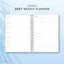 2027 LUMINARY Weekly Planner