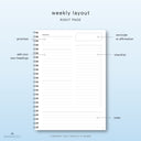 2027 LUMINARY Weekly Planner