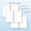 2026 ZENITH Monthly Task Planner