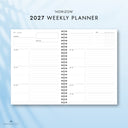 2027 HORIZON Weekly Planner