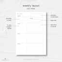 2027 Weekly Inserts - Horizontal Layout