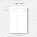 2027 Weekly Inserts - Horizontal Layout