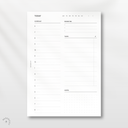 Daily No.1 - Schedule & Tasks - Planner Inserts