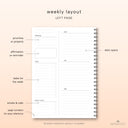 REVERIE Undated Weekly Planner