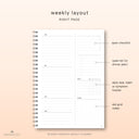 REVERIE Undated Weekly Planner