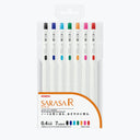 Sarasa R Ballpoint Pens - Set of 7